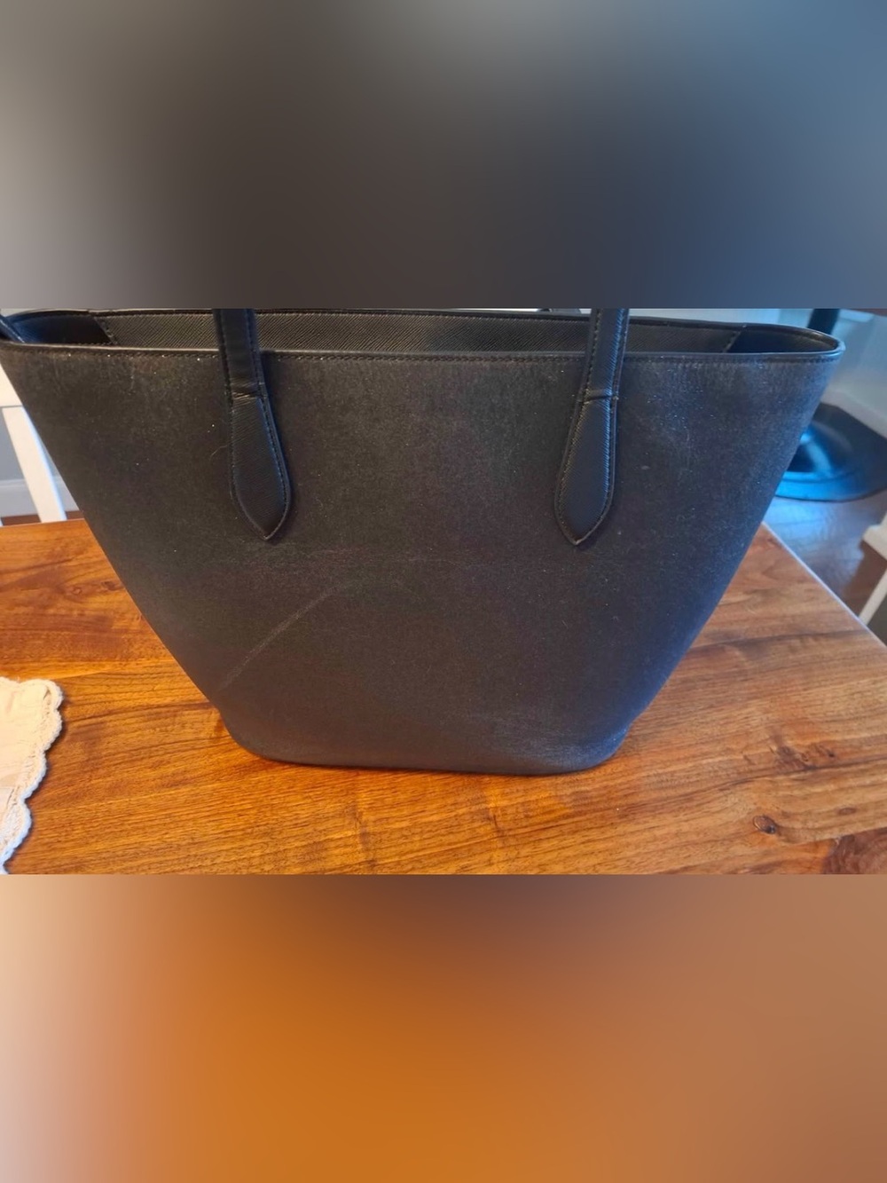 kate spade New York Black Glitter Tote - Picture 2 of 3